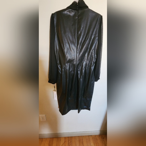 Calvin Klein Black Dress Size 8 - Picture 2 of 5